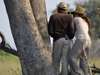 Carlien Parsons - game-viewing on a walking safari in the Okavango Delta